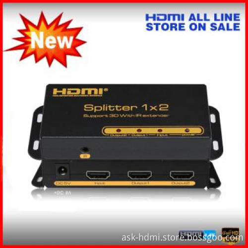 1x2 HDMI Splitter with IR Function